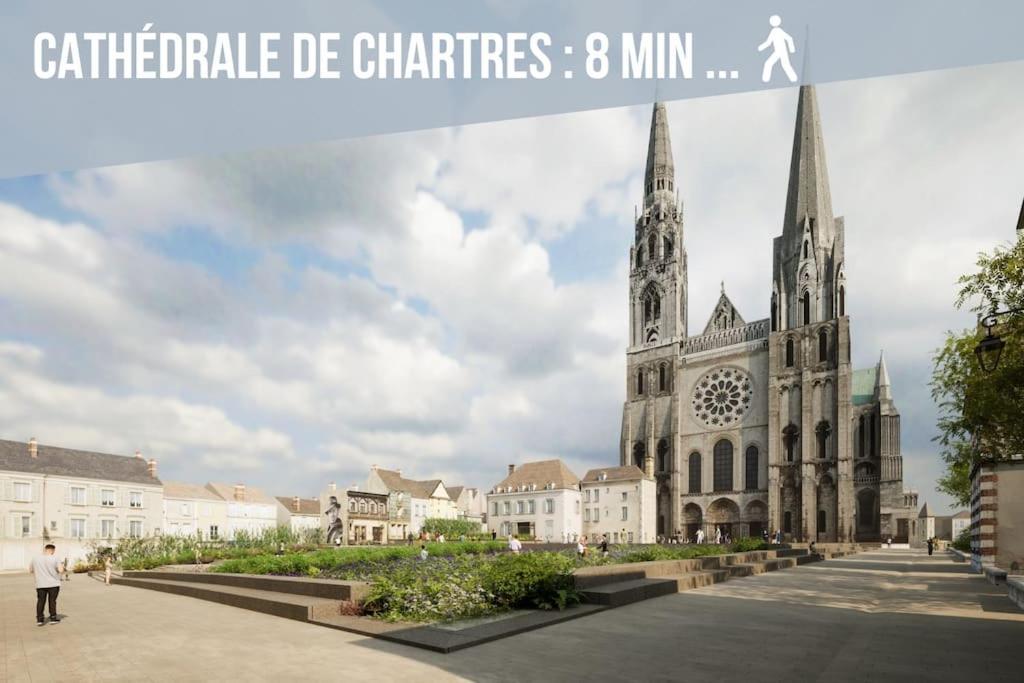 Chartres - Le Saint Pierre Lägenhet Exteriör bild